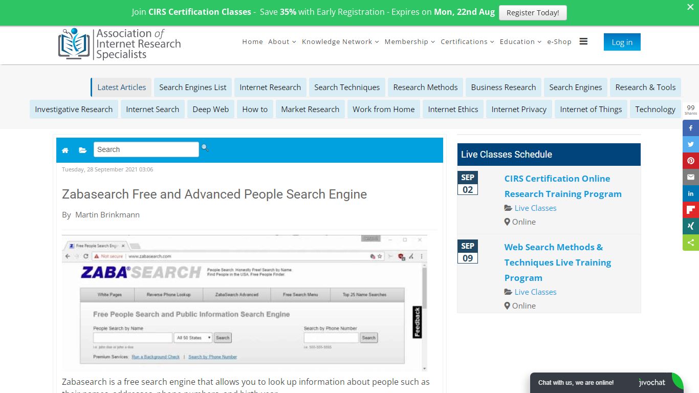 Zabasearch Free and Advanced People Search Engine | AOFIRS